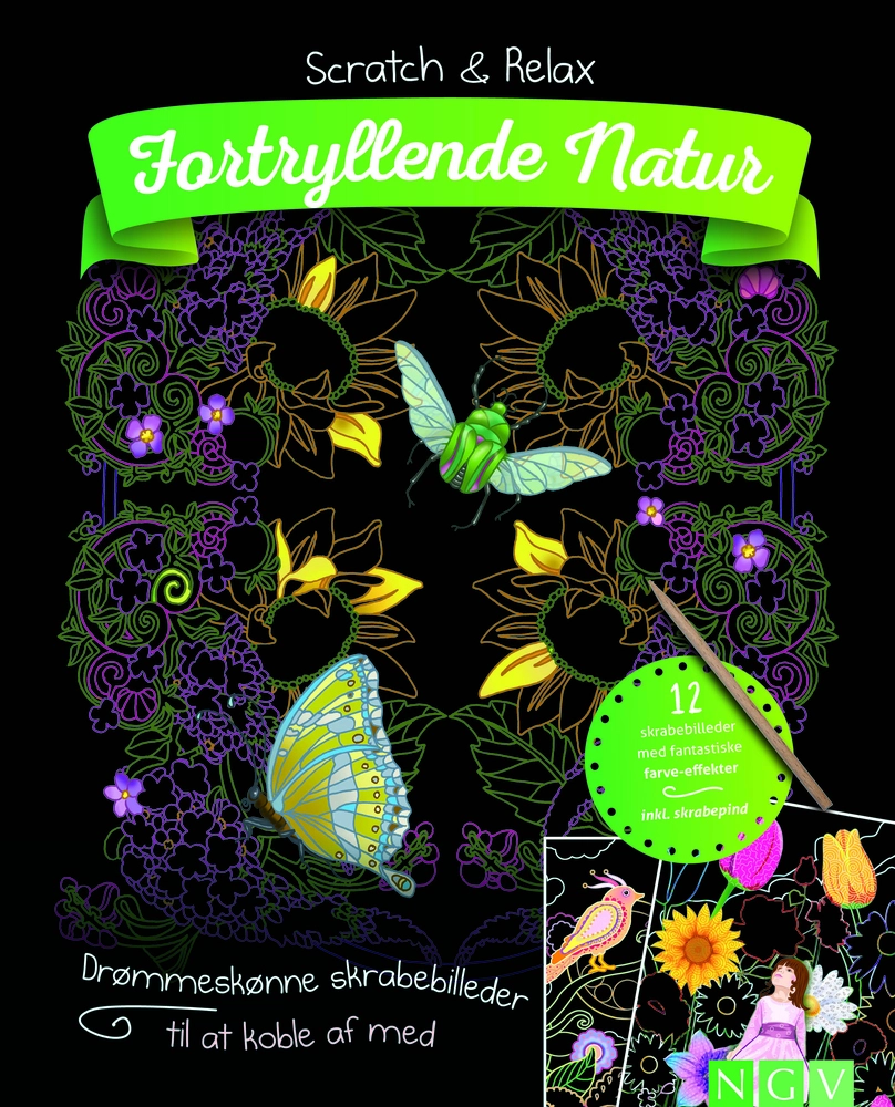Billede af FORTRYLLENDE NATUR - SCRATCH & RELAX