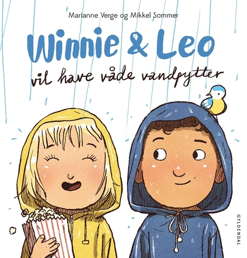 Billede af Winnie & Leo vil have våde vandpytter