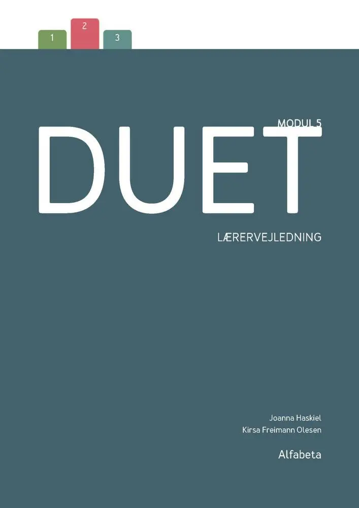 Duet 5, lærervejledning