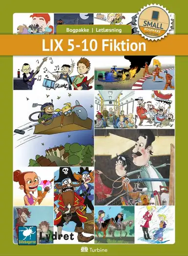 LIX 5-10 Fiktion (SMALL 10 bøger)