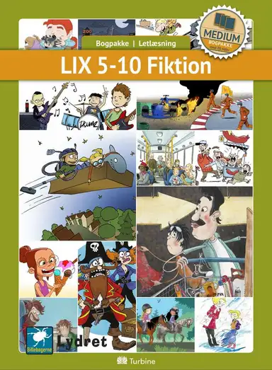 LIX 5-10 Fiktion (MEDIUM 20 bøger)