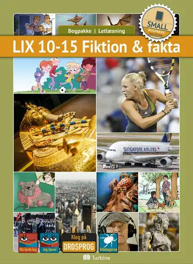 LIX 10-15 Fiktion & fakta (SMALL 10 bøger)