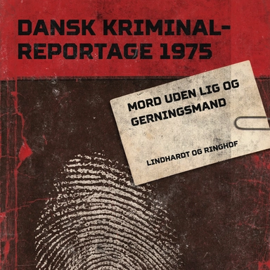 Mord uden lig og gerningsmand