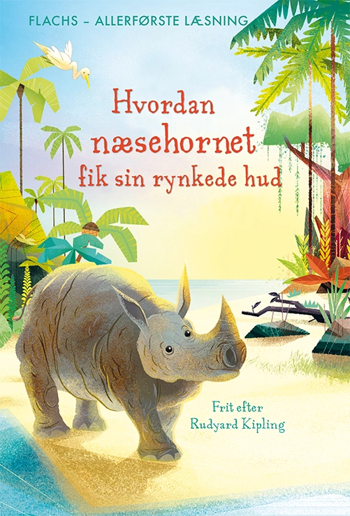 Billede af Allerførste læsning: Hvordan næsehornet fik sin rynkede hud
