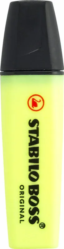 D2 Tekstmarker Stabilo boss gul 24