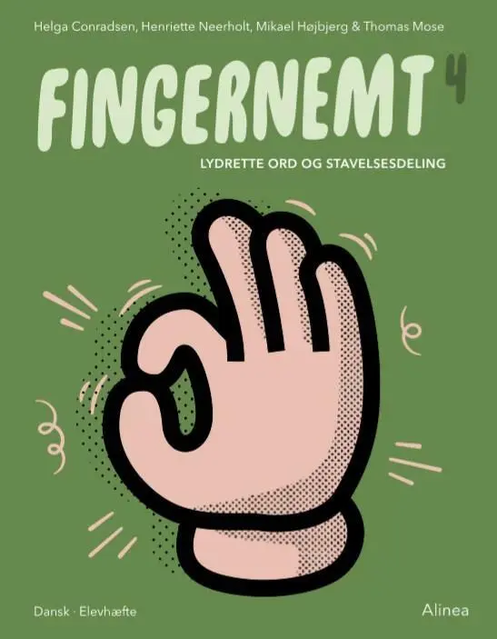 Billede af Fingernemt 4, Lydrette ord og stavelsesdeling