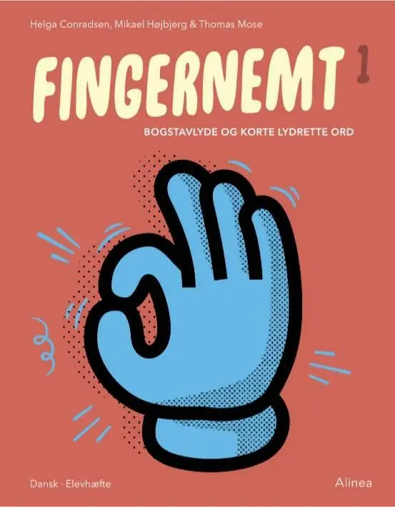 Billede af Fingernemt 1, Bogstavlyde og korte lydrette ord