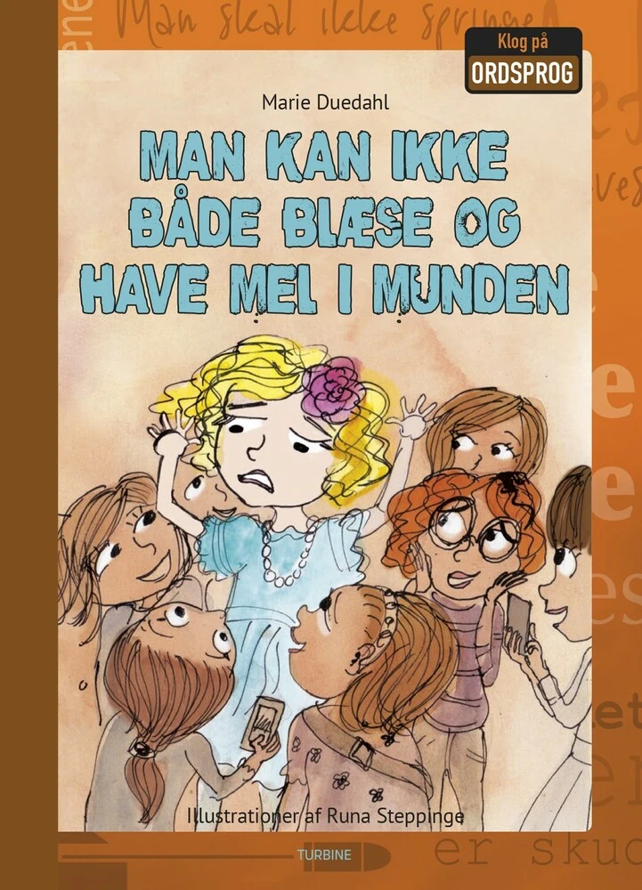 Billede af Man kan ikke både blæse og have mel i munden