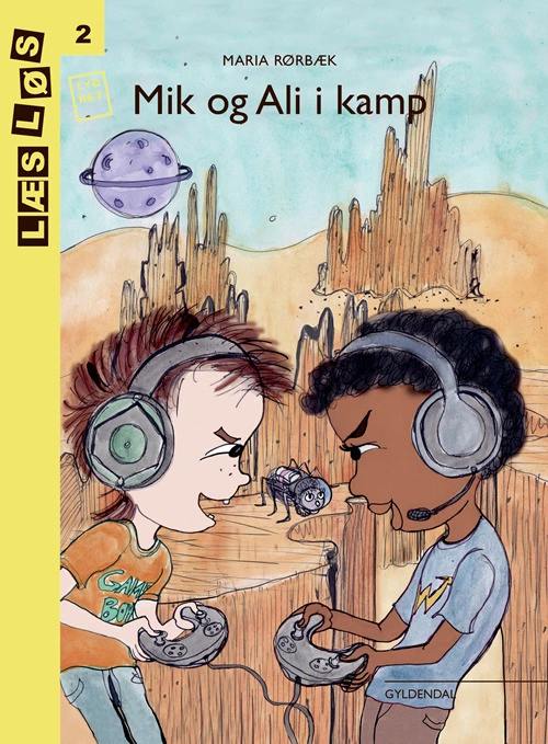 Billede af Mik og Ali i kamp