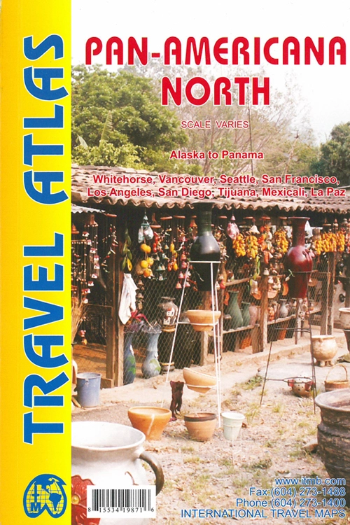 Billede af Pan-Americana North Travel Atlas