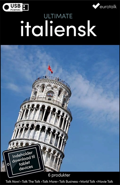 Italiensk samlet kursus USB & download