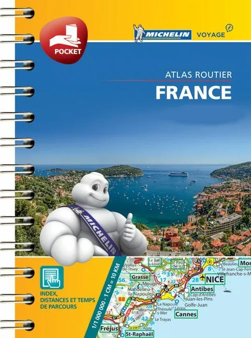 Billede af Michelin Mini Atlas France 2019