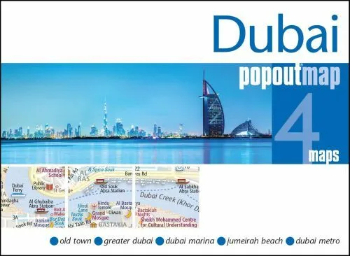 Billede af Dubai Popout Map