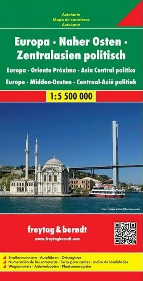 Billede af Europe, Middle East and Central Asia Political