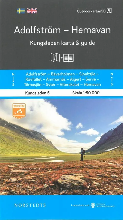 Billede af Adolfström - Hemavan : Kungsleden karta & guide