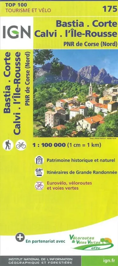 TOP100: 175 Bastia - Corte - Calvi - I'île-Rousse (Corse - Nord)
