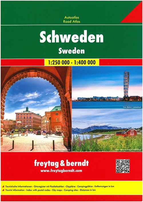 Billede af Bilatlas Sverige - Sweden Road Atlas - Schweden Grosser Autoatlas