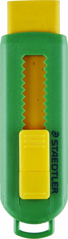 Viskelæder Staedtler med skydefunktion