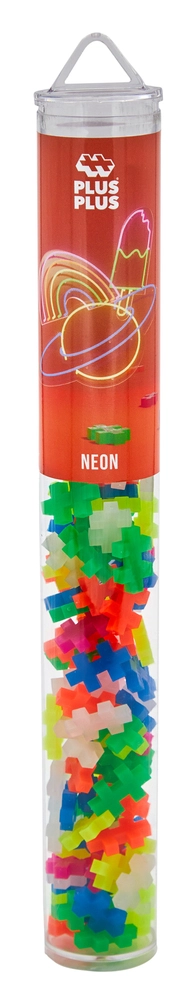 Plus-Plus Neon Mix / 100 pcs Tube