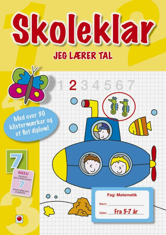 Billede af Skoleklar: Jeg lærer tal