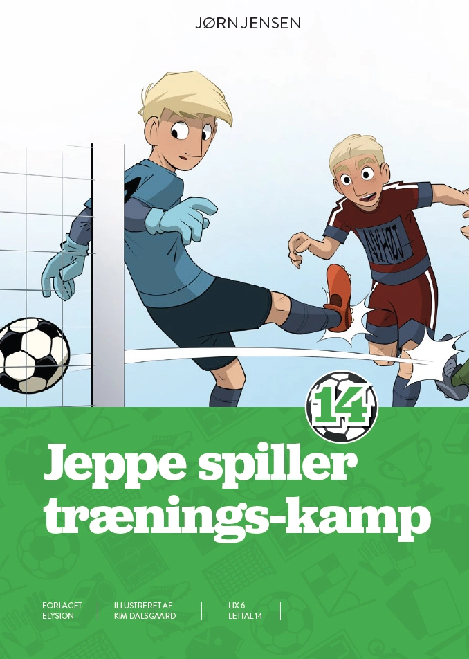 Billede af Jeppe spiller trænings-kamp