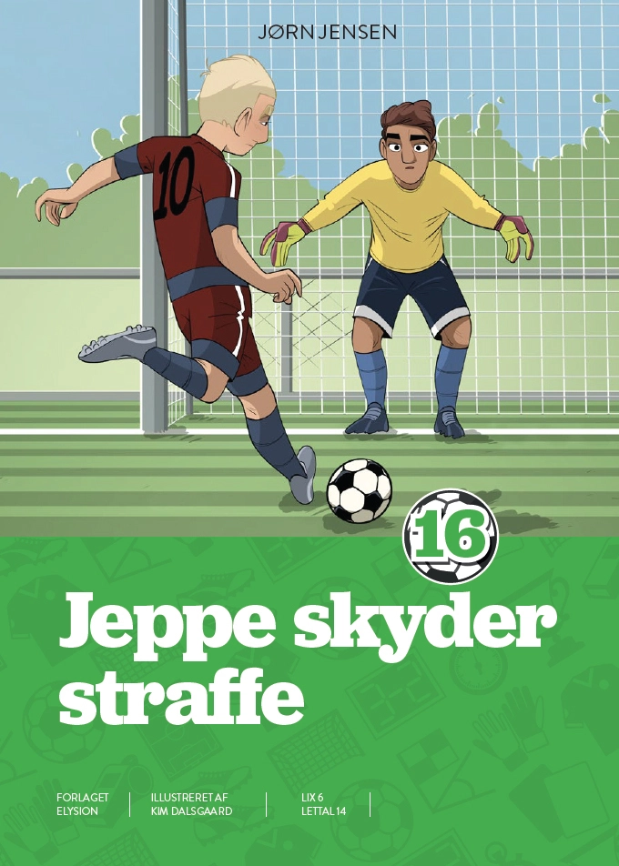 Billede af Jeppe skyder straffe