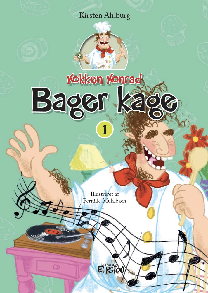Billede af Kokken Konrad bager kage