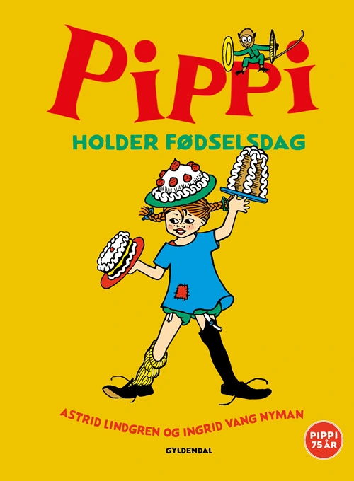 Billede af Pippi holder fødselsdag