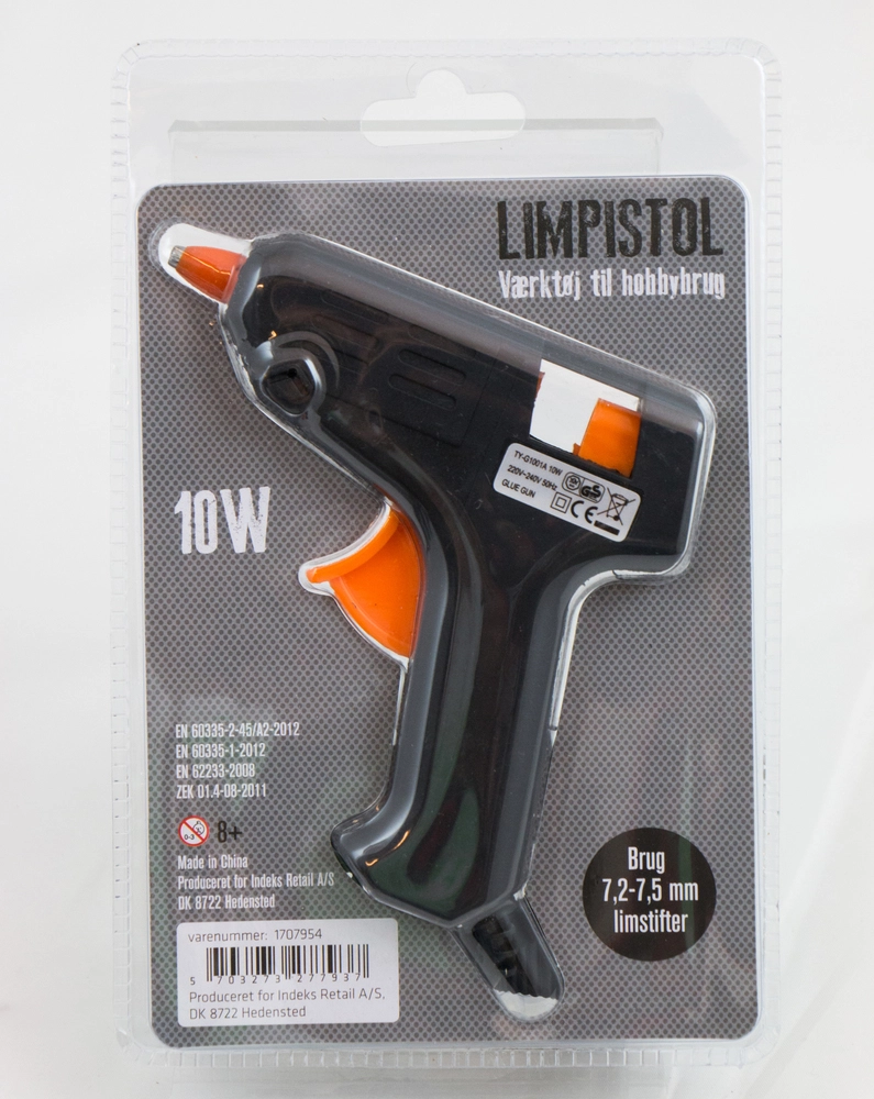 Limpistol sort universal 7,2mm 10w