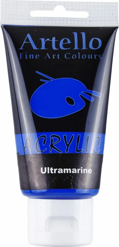 Billede af Akrylmaling Artello blå ultramarine 75ml