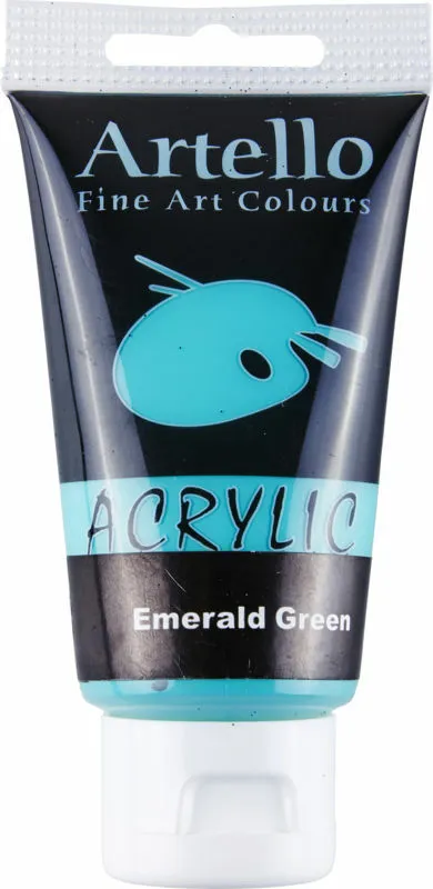 Artello Acrylic - Akrylmaling - 75 Ml - Emerald Green