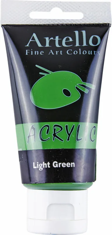 Artello Acrylic - Akrylmaling - 75 Ml - Lys Grøn