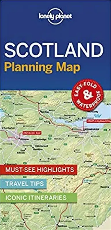 Lonely Planet Planning Map: Scotland