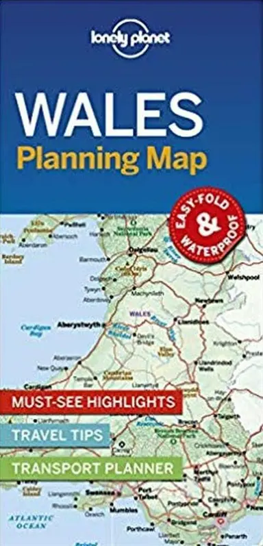 Lonely Planet Planning Map: Wales