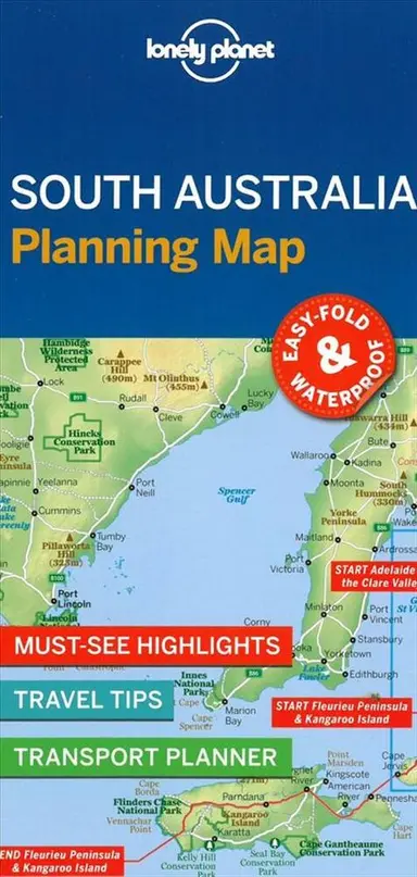 Lonely Planet Planning Map: South Australia