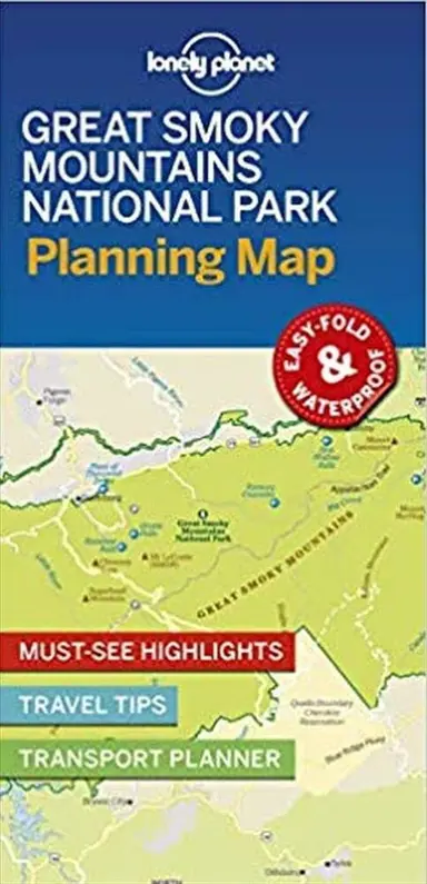 Lonely Planet Planning Map: Great Smoky Mountains