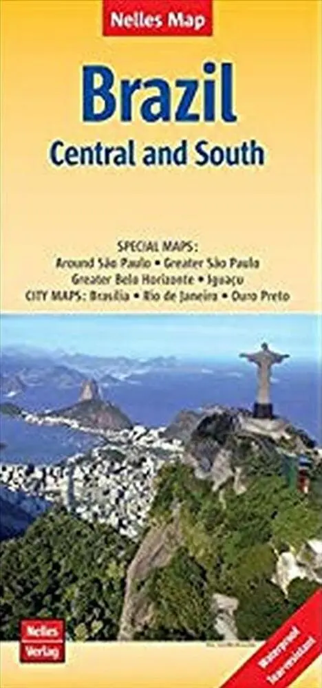 Billede af Brazil: Central and South, Nelles Map