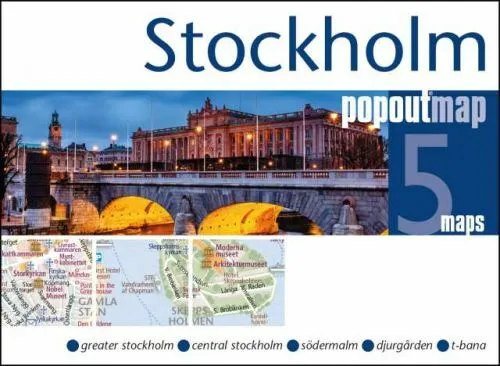 Billede af Stockholm Popout Map