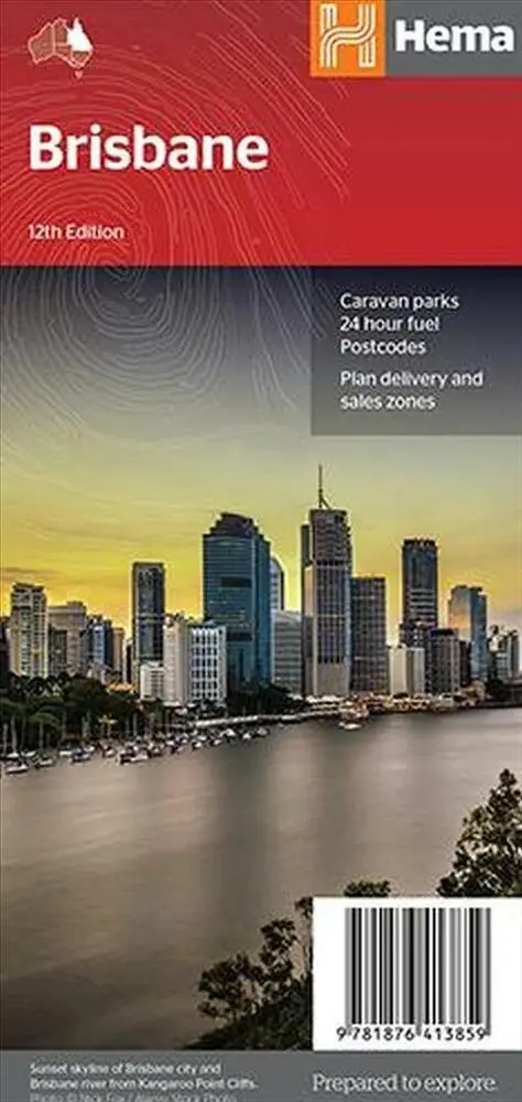 Billede af Brisbane & Region Handy Map