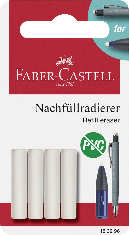 Viskelæder refill Faber-Castell blister