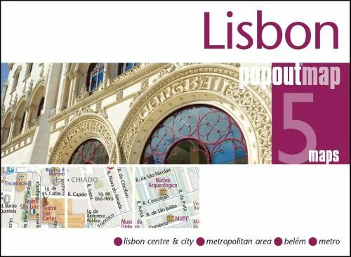 Billede af Lisbon Popout Map