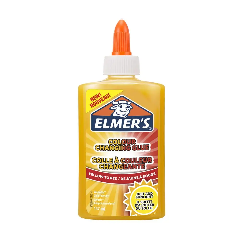 Elmers color change lim gul