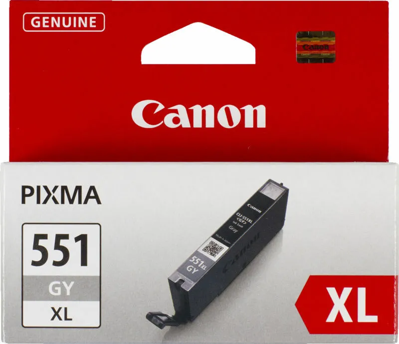 Billede af Canon CLI-551 xl grey ink tank printerpatron
