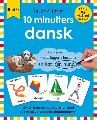 De små lærer - Skriv og visk ud - 10 minutters dansk