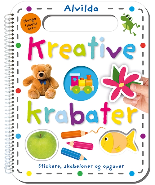 4: Kreative krabater - Stickere, skabeloner og opgaver