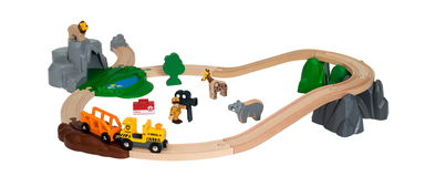 BRIO WORLD TOGBANE SAFARIEVENTYRSÆT