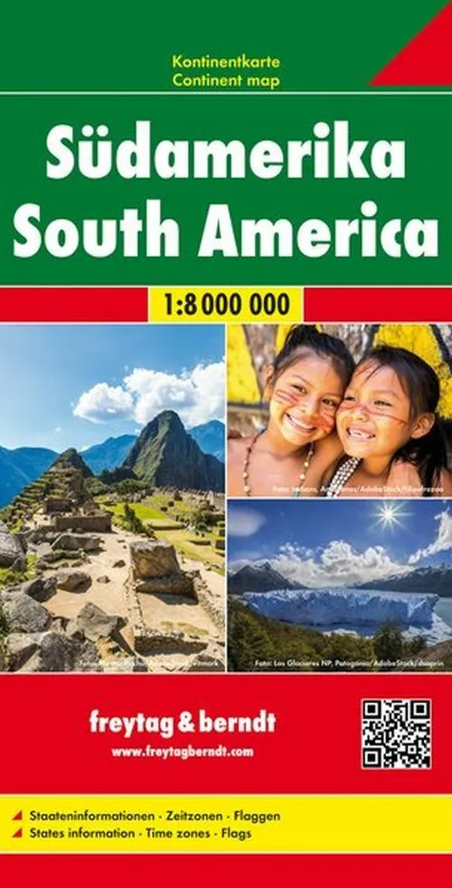 Billede af South America Continent Map