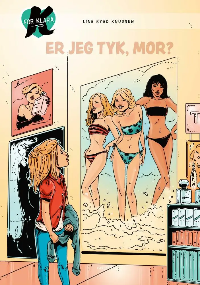 Billede af K for Klara (14) - Er jeg tyk, mor?