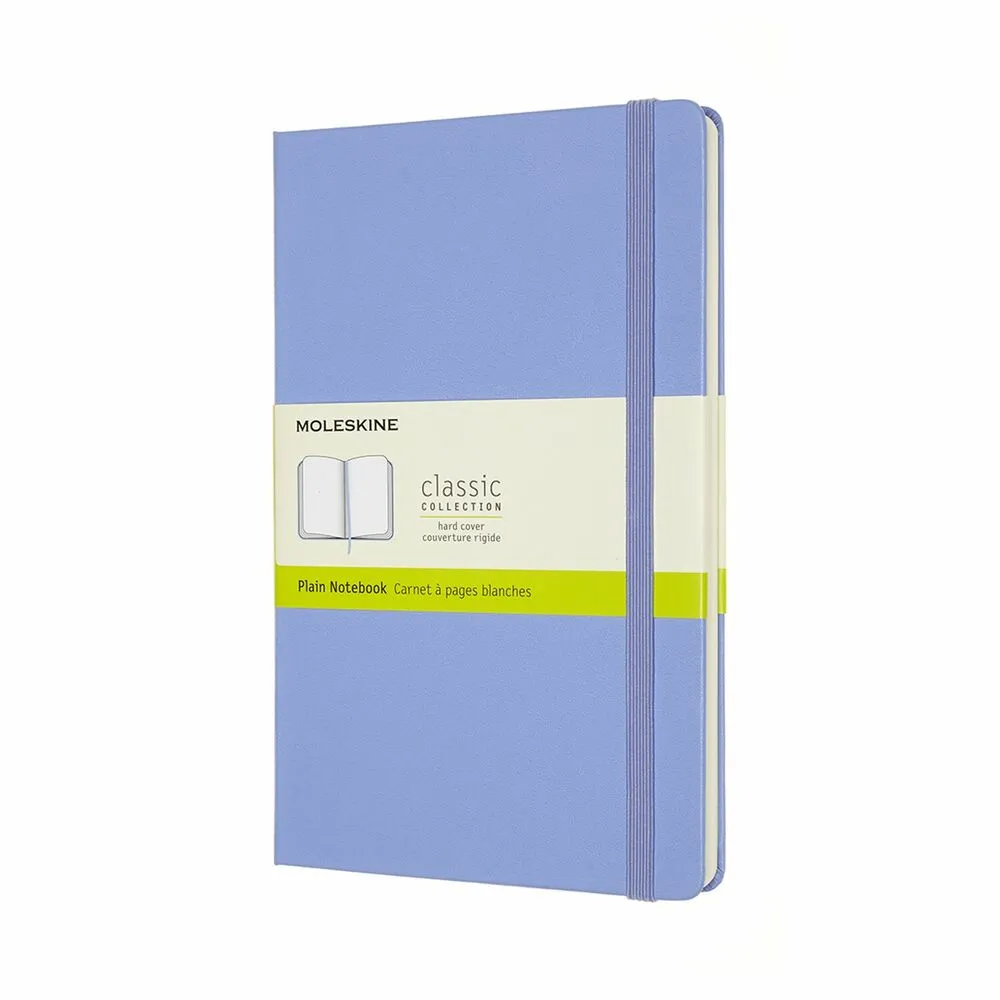 Notesbog Moleskine classic large hard p hyd.blue 13x21cm