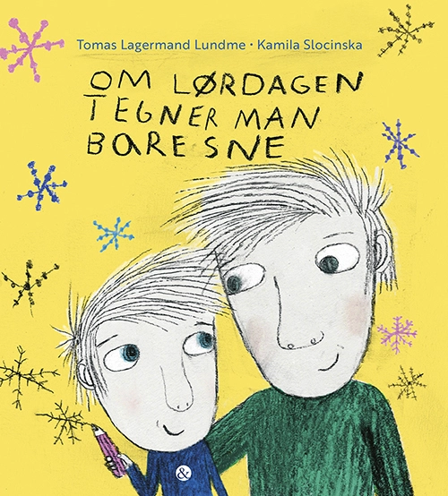 Billede af Om lørdagen tegner man bare sne